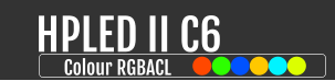 HPLED II C6 Colour RGBACL